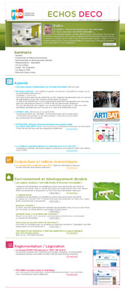 Newsletter FND - Echo déco